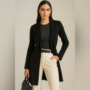 Simply Vera Vera Wang Heavy Knit Longline Cardigan- Size Medium